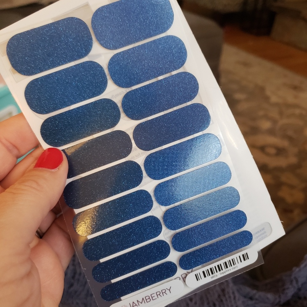 Jamberry Sapphire Nail Wraps